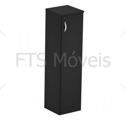 ARMÁRIO ALTO 1 PORTA DIREITA M25 PRETO