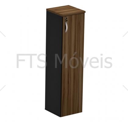 ARMÁRIO ALTO 1 PORTA DIREITA M25 NOGAL