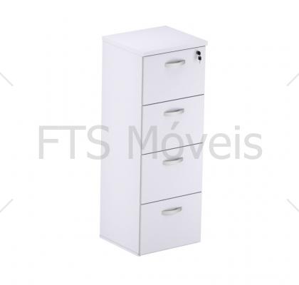 ARQUIVO 4 GAVETAS M25 BRANCO