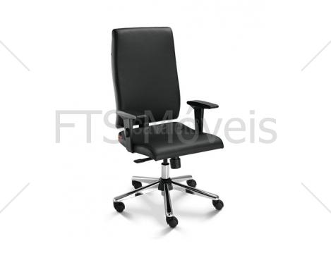 Cadeira Giratória Presidente Cavaletti Slim 18001