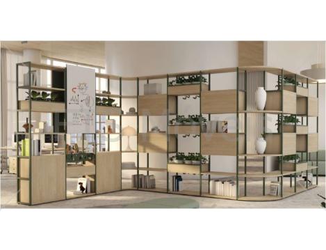 Armário Estante Gebb Work M25 Infinity Curve