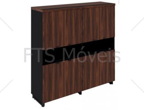 Armário Com Portas Gebb Work BOS 8 portas