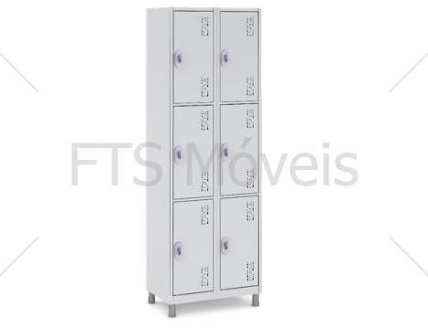 Linha Aço Roupeiro W3 Aço RSPL-6 sobrepostas