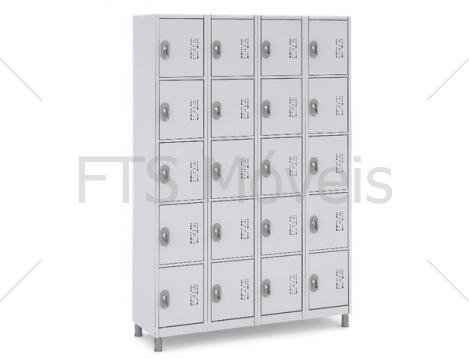 Linha Aço Roupeiro W3 Aço RSPL 20 portas